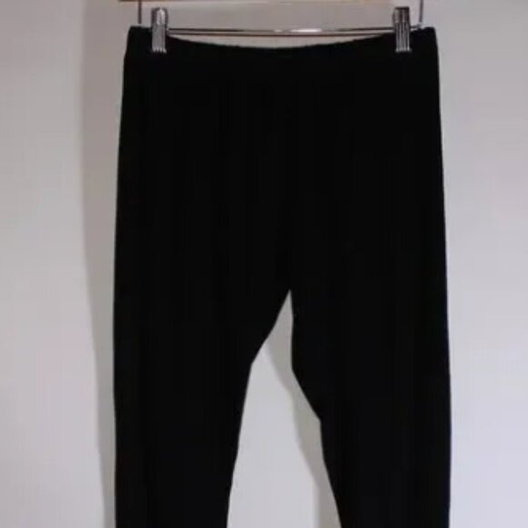 Celebrate Together Black Leggings With A Stretchy Waist Size L - Picture 1 of 2